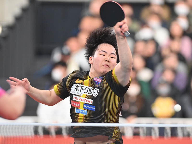 男子シングルス準決勝 松島輝空、篠塚大登が勝利の画像
