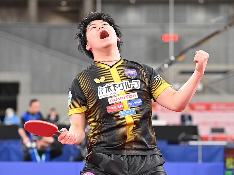 優勝を決めた瞬間、松島は大きく吠えた。しばらく全日本では「松島時代」が続くかもしれない