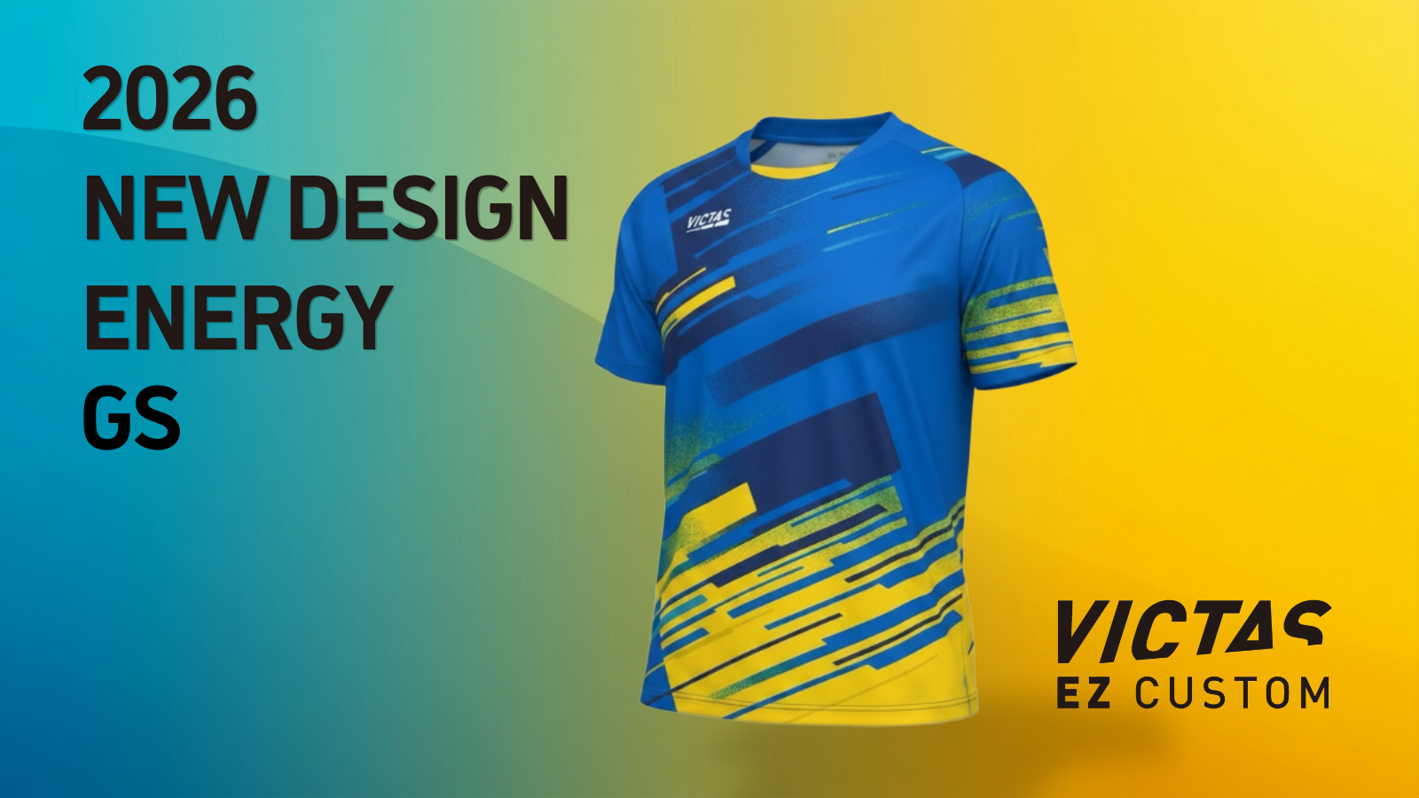 VICTAS EZ CUSTOMに新デザイン「ENERGY GS」を追加しましたの画像